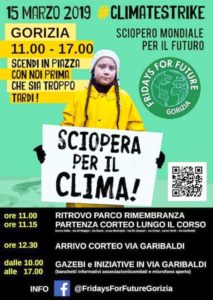 Sciopero per il clima 15/03/2019 Gorizia
